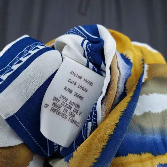 Dorothy Shoelen Skirt Set‎ 6 Cropped Jacket Full A-Line Midi Abstract Floral Y2K - Picture 13 of 15